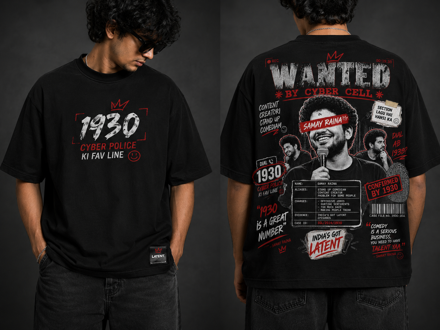 India's Got latent Edition T-shirt