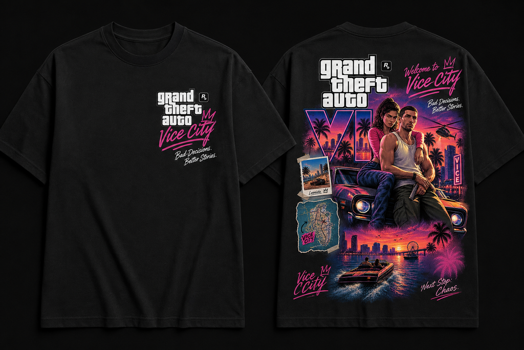 GTA Vice City  Editon  T-Shirt